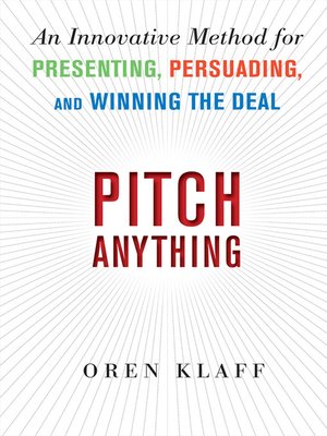 cover image of Pitch Anything